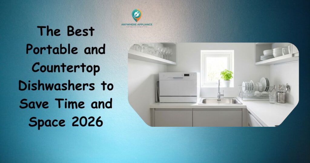 Best Portable and Countertop Dishwashers With Water Tank in 2026 — No Plumbing, No Problem