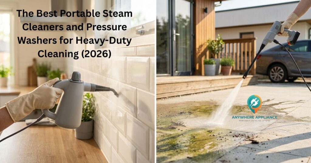 The Best Portable Steam Cleaners and Pressure Washers for Heavy-Duty Cleaning (2026)