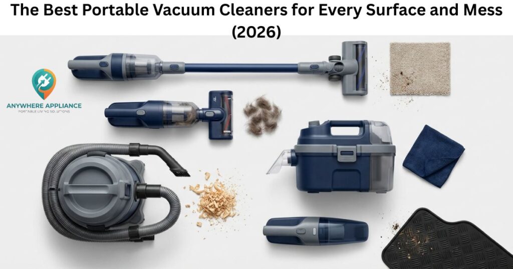 The Best Portable Vacuum Cleaners for Every Surface and Mess (2026)