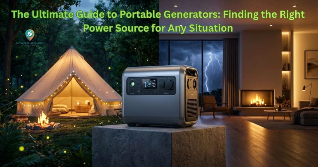 The Ultimate Guide to Portable Generators: Finding the Right Power Source for Any Situation