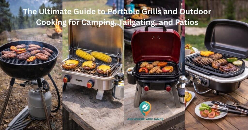 The Ultimate Guide to Portable Grills and Outdoor Cooking for Camping, Tailgating, and Patios