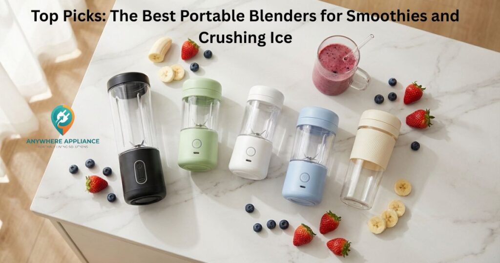 Top Picks: The Best Portable Blenders for Smoothies and Crushing Ice