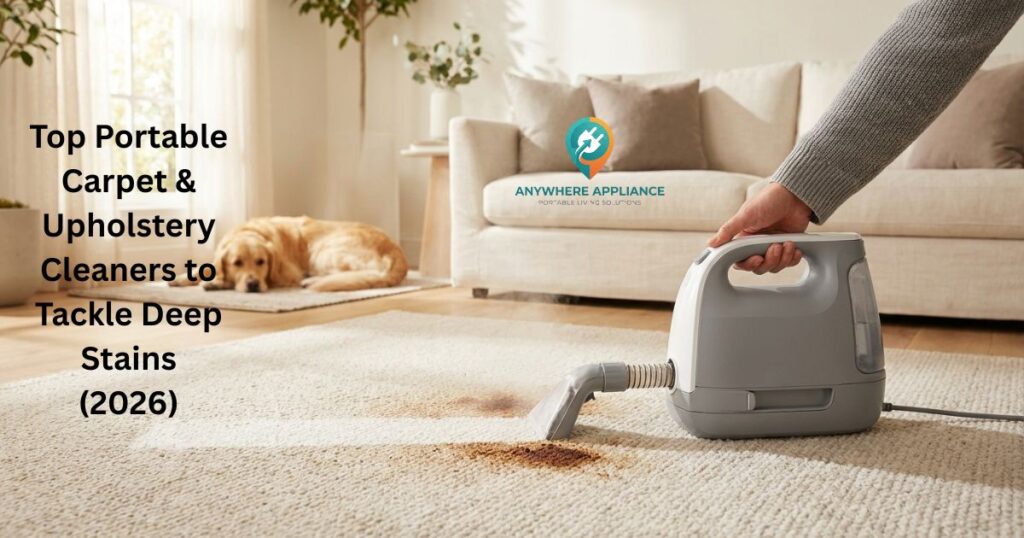 Top Portable Carpet & Upholstery Cleaners to Tackle Deep Stains (2026)