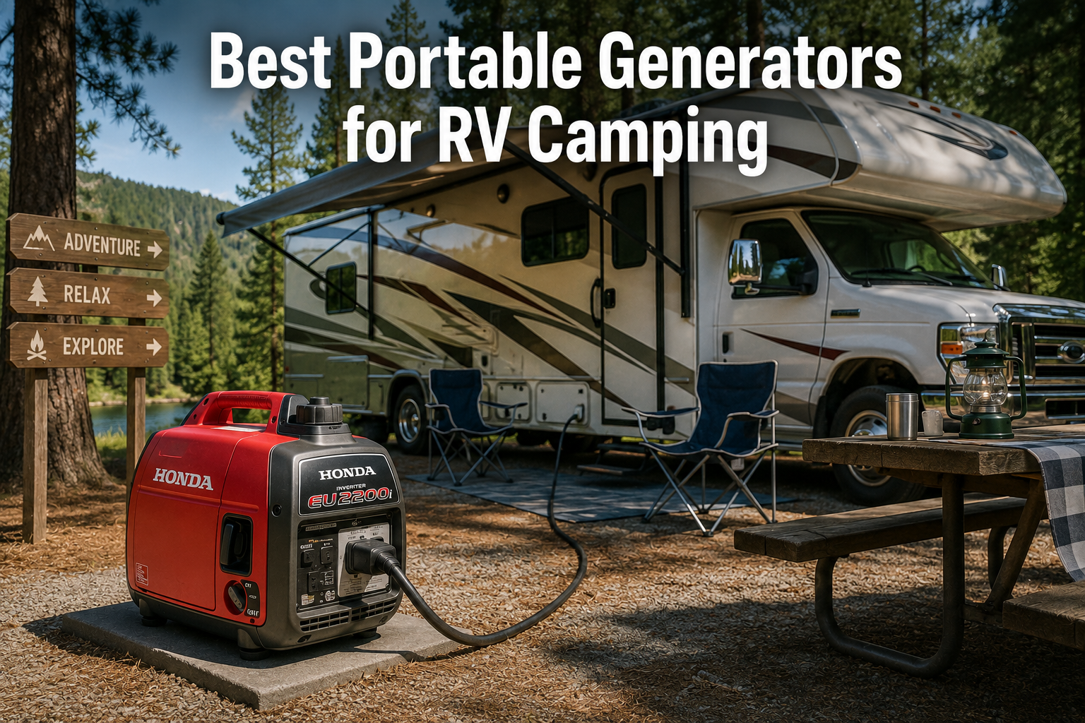 Best Portable Generators for RV Camping